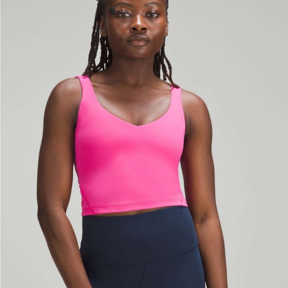 Lululemon Athletica Bright Pink Align Tank